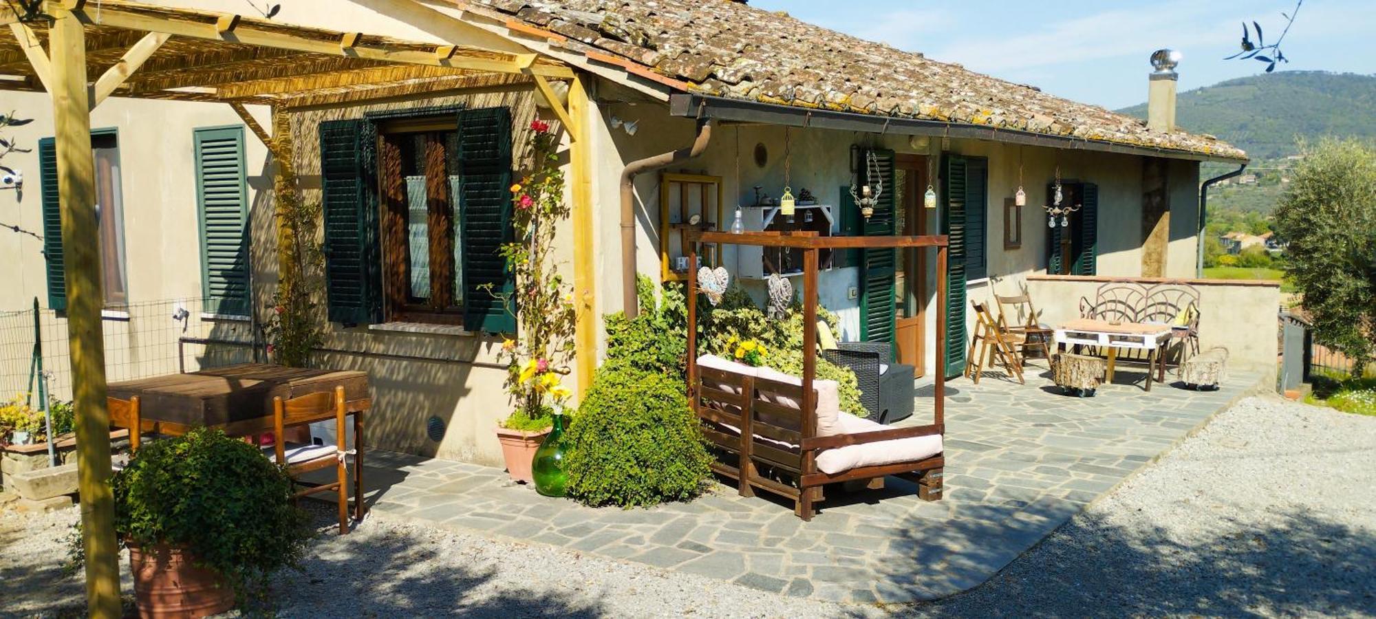 La Casa Tra Gli Ulivi Bed & Breakfast Cortona Eksteriør bilde